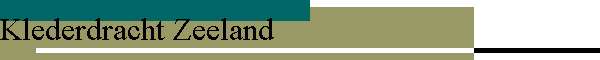 Klederdracht Zeeland